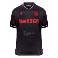 2a Equipacion Camiseta Stoke City 22-23 Negro