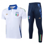 Conjunto Polo del Italia 24-25 Blanco