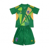 Camiseta Italia Portero Nino 24-25 Verde