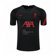 Camiseta de Entrenamiento Liverpool 20-21 Negro