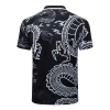 Camiseta Polo del Real Madrid Dragon 24-25 Negro