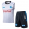 Chandal del Napoli Sin Mangas 25-26 Blanco Chandal del Napoli Sin Mangas 25-26 Blanco