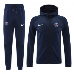 Chandal con Capucha del Paris Saint-Germain 24-25 Azul