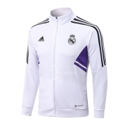 Chaqueta del Real Madrid 22-23 Blanco y Purpura