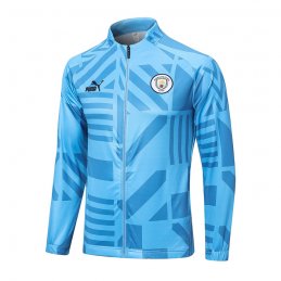 Chaqueta del Manchester City 22-23 Azul Claro