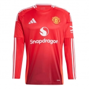 Manga Larga 1ª Equipacion Camiseta Manchester United 24-25 Manga Larga 1ª Equipacion Camiseta Manchester United 24-25