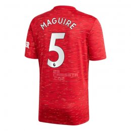 1ª Equipacion Camiseta Manchester United Jugador Maguire 20-21