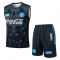 Chandal del Napoli Sin Mangas 25-26 Negro Chandal del Napoli Sin Mangas 25-26 Negro