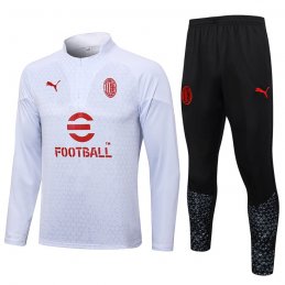 Chandal de Sudadera del AC Milan 2023-24 Blanco