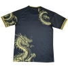 Camiseta Real Madrid Dragon 2024-25 Tailandia Tailandia Negro Oro