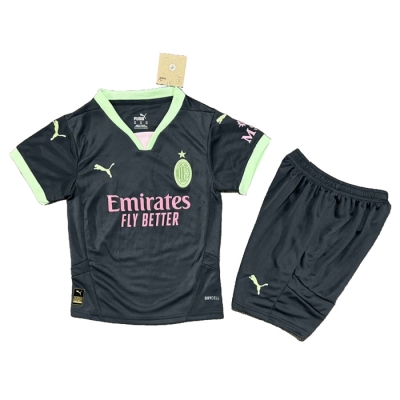 3ª Equipacion Camiseta AC Milan Nino 24-25