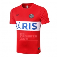 Camiseta de Entrenamiento Paris Saint-Germain Jordan 20/21 Rojo