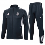 Chandal de Chaqueta del Real Madrid 25-26 Gris Chandal de Chaqueta del Real Madrid 25-26 Gris