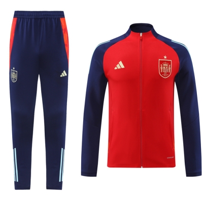 Chandal de Chaqueta del Espana 24-25 Rojo