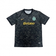 Camiseta Sporting Special 25-26 Tailandia Negro Camiseta Sporting Special 25-26 Tailandia Negro