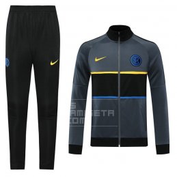 Chandal de Chaqueta del Inter Milan 20/21 Gris