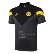 Camiseta Polo del Borussia Dortmund 20/21 Gris