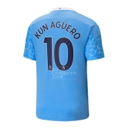 1ª Equipacion Camiseta Manchester City Jugador Kun Aguero 20-21