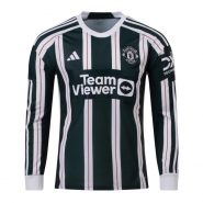 Manga Larga 2a Equipacion Camiseta Manchester United 23-24