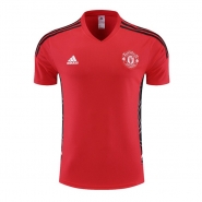 Camiseta de Entrenamiento Manchester United 22-23 Rojo