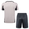 Chandal del Real Madrid Manga Corta 24-25 Rosa Claro - Pantalon Corto