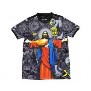Camiseta Brasil Jesus 2025 Tailandia Negro Camiseta Brasil Jesus 2025 Tailandia Negro