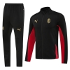 Chandal de Chaqueta del AC Milan 24-25 Negro