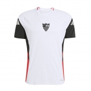 Camiseta Pre Partido del Sevilla 25-26 Blanco Camiseta Pre Partido del Sevilla 25-26 Blanco