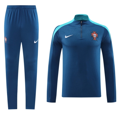 Chandal de Sudadera del Portugal 24-25 Azul