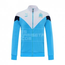 Chaqueta del Olympique Marsella 20/21 Azul y Blanco