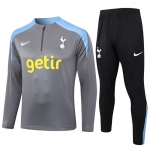 Chandal de Sudadera del Tottenham Hotspur 2024-25 Gris