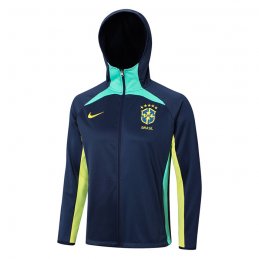 Chaqueta con Capucha del Brasil 22-23 Azul