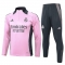 Chandal de Sudadera del Real Madrid Nino 24-25 Rosa