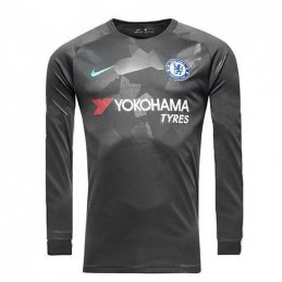 Manga Larga 3ª Equipación Camiseta Chelsea 17-18