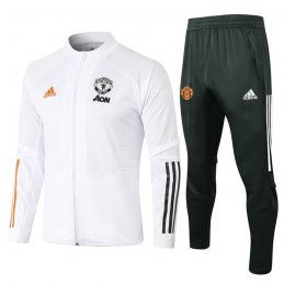 Chandal de Chaqueta del Manchester United 20-21 Blanco