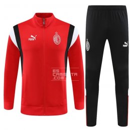 Chandal de Chaqueta del AC Milan 2023-24 Rojo