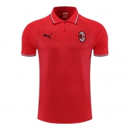 Camiseta Polo del AC Milan 22-23 Rojo