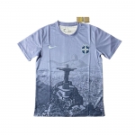 Camiseta Brasil Jesus 2025-26 Tailandia Gris Camiseta Brasil Jesus 2025-26 Tailandia Gris