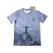 Camiseta Brasil Jesus 2025-26 Tailandia Gris Camiseta Brasil Jesus 2025-26 Tailandia Gris