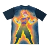 Camiseta Japon Anime Dragon Ball 24-25 Negro