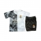 Camiseta Real Madrid Dragon Nino 25-26 Negro Blanco Camiseta Real Madrid Dragon Nino 25-26 Negro Blanco