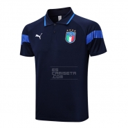 Camiseta Polo del Italia 2022-23 Azul Marino