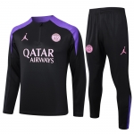 Chandal de Sudadera del Paris Saint-Germain Jordan Nino 24-25 Negro