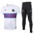 Chandal del Paris Saint-Germain Manga Corta 20/21 Blanco