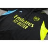 Chandal de Sudadera del Arsenal 23-24 Negro y Verde