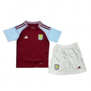 1ª Equipacion Camiseta Aston Villa Nino 24-25