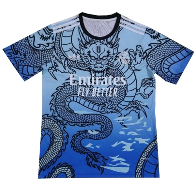 Camiseta Real Madrid Dragon 2024-25 Tailandia Tailandia Azul