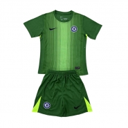 Camiseta Chelsea Portero Nino 25-26 Verde Camiseta Chelsea Portero Nino 25-26 Verde