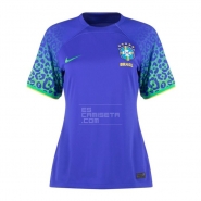 2ª Equipacion Camiseta Brasil Mujer 2022