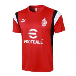 Camiseta de Entrenamiento AC Milan 23-24 Rojo